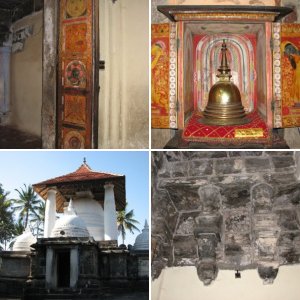 Gadaladeniya Temple bei Peradeniya