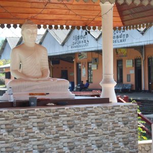 Buddastatue in Rambukkana