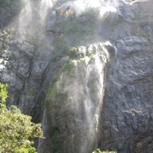 Wasserfall im Hochland