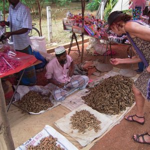 Ingwerverkäufer Maho Markt.jpg