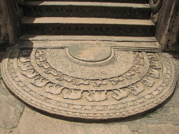 Polonnaruwa Vatadaga Mondstein